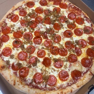 Large 1 Topping Pizza, 20 Wings, & 2 Liter Soda