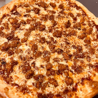 Hot Honey Chicken Bacon Pizza
