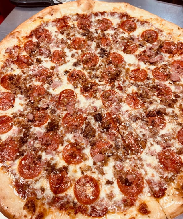 Meat Lovers Pizza.